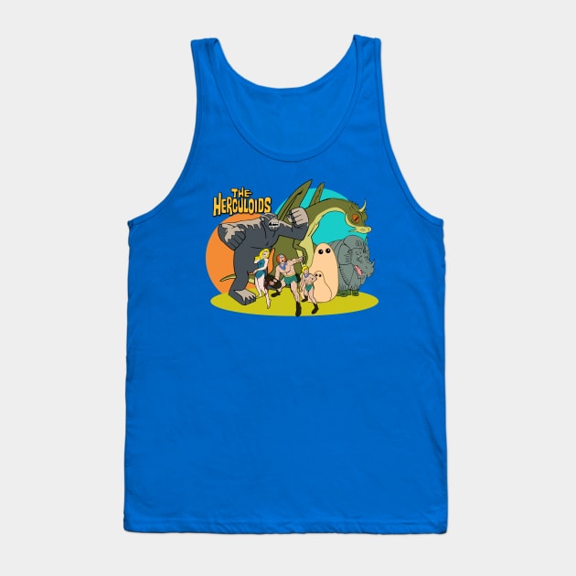 The Herculoids Tank Top by BigOrangeShirtShop